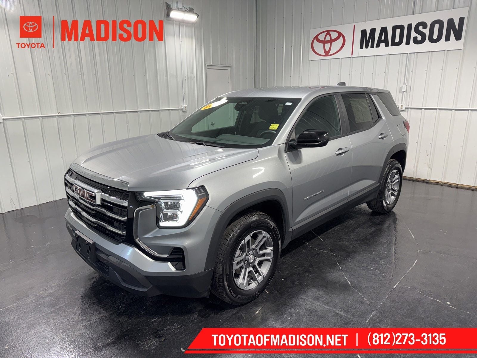 2026 GMC Terrain Elevation in Sterling Metallic — front three-quarter view